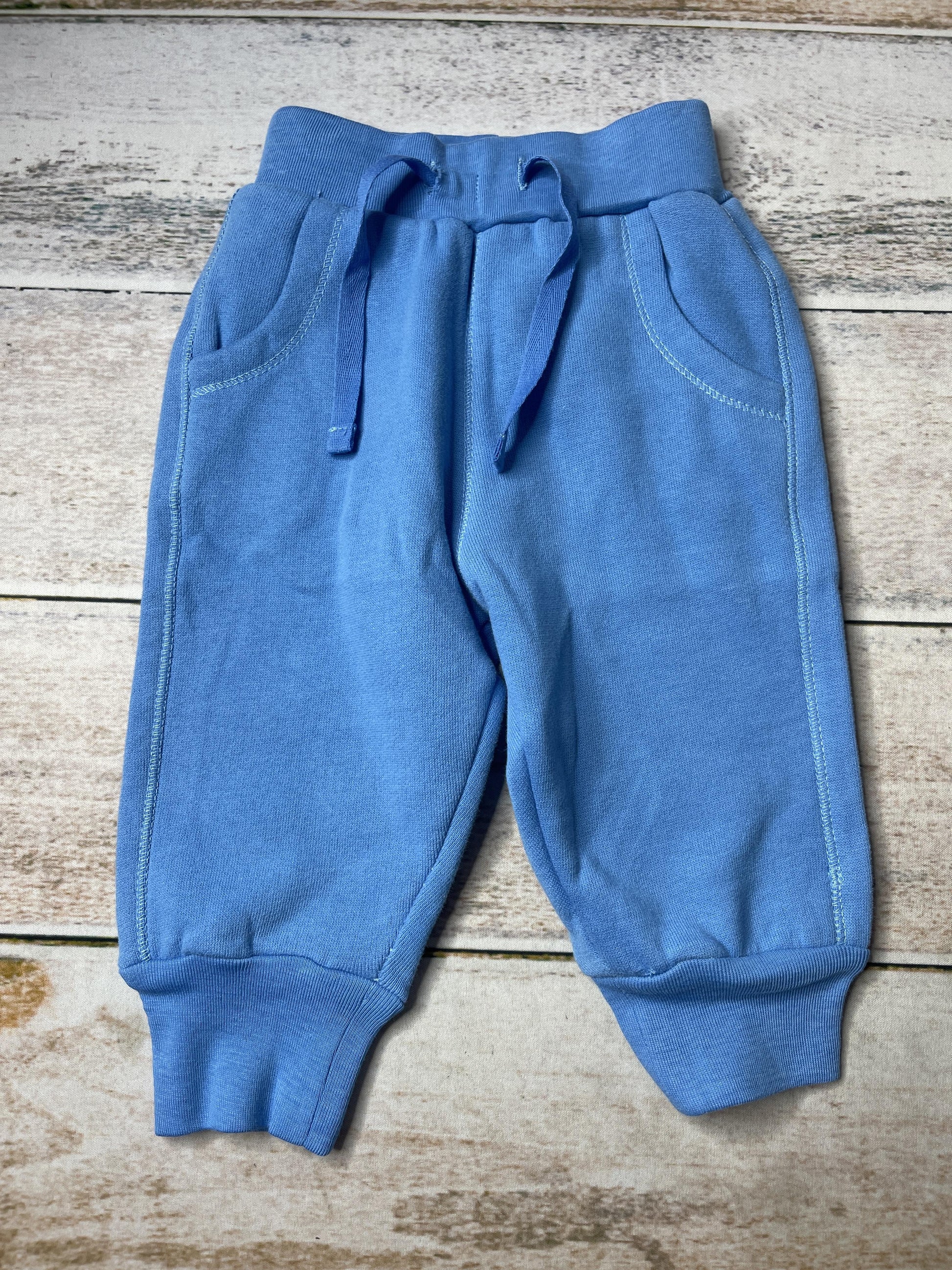 Kidential Boys Blue Pants Size: 9-12 Months Blue