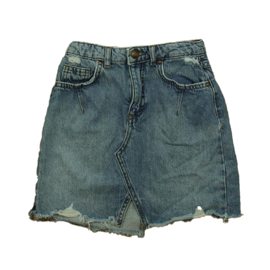 Zara Girls Blue Skirt Size: 8 Years