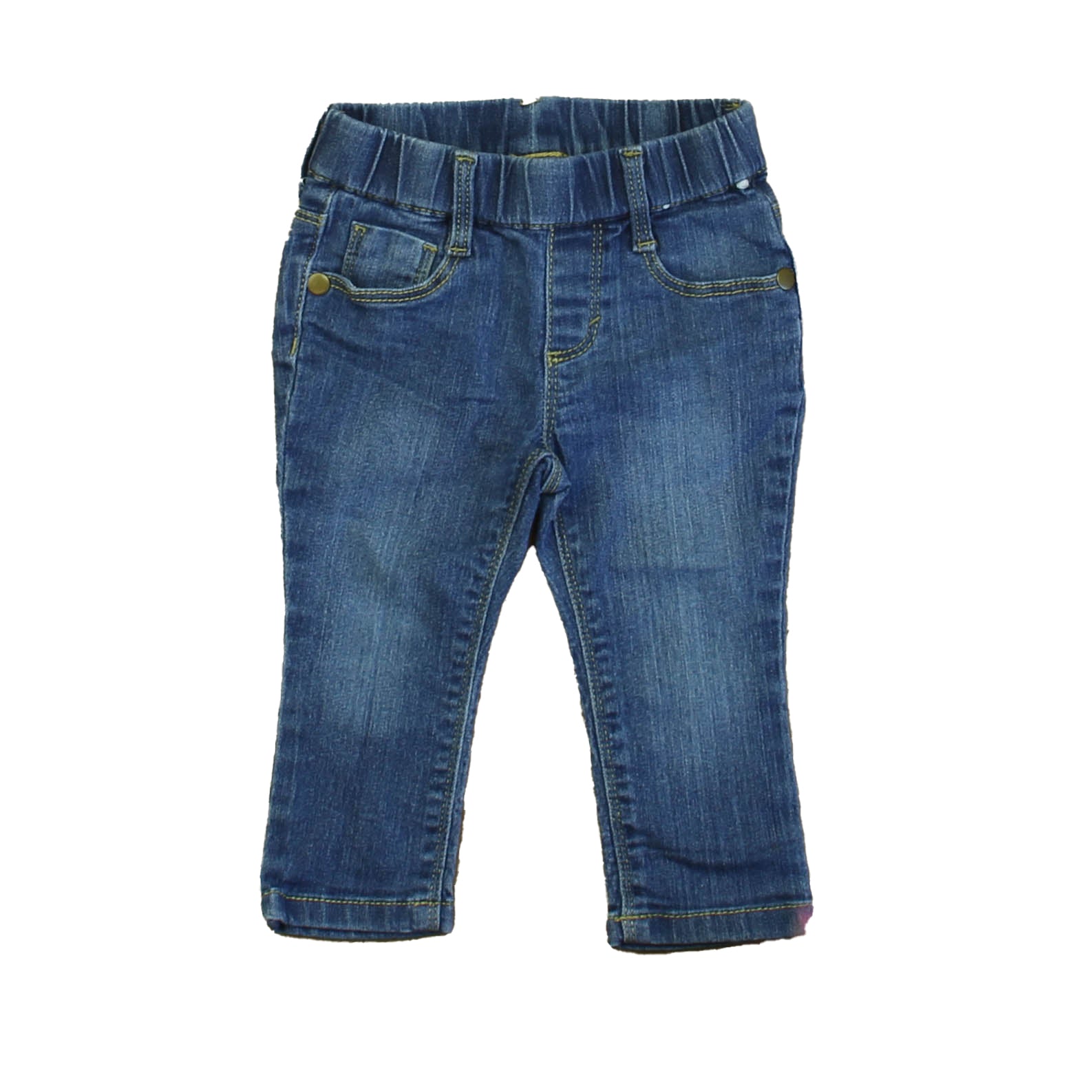 Gymboree Girls Blue Jeans Size: 6-12 Months Blue