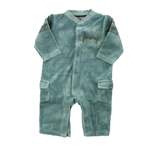 Juicy Couture Boys Blue Long Sleeve Outfit Size: 0-3 Months Blue