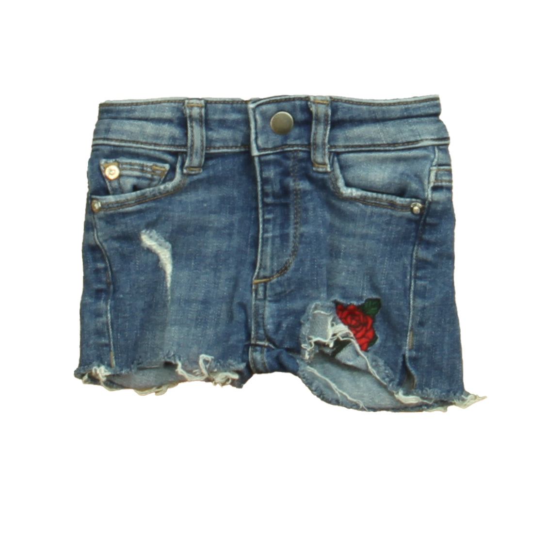 DL1961 Girls Blue Jean Shorts Size: 2T Blue