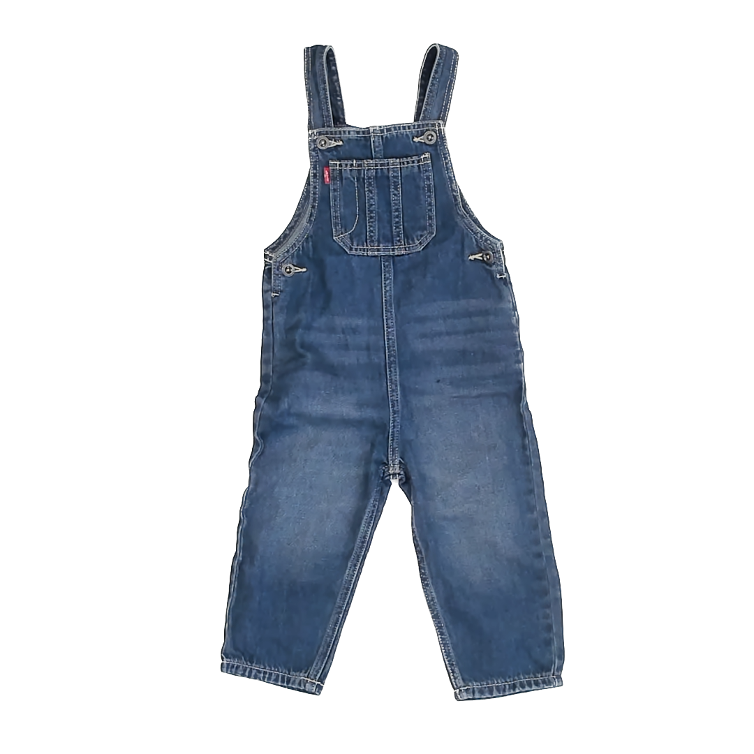 Levi's Boys Blue Overalls Size: 3T Blue