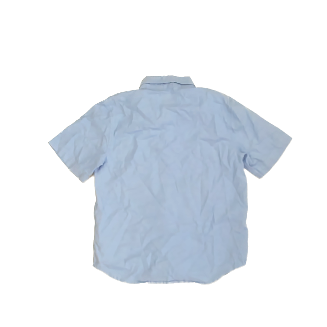 Old Navy Girls Blue Button Down Short Sleeve Size: M (8) Blue