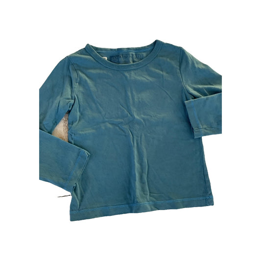 Kidential Unisex Blue Long Sleeve T-Shirt Size: 4T Blue