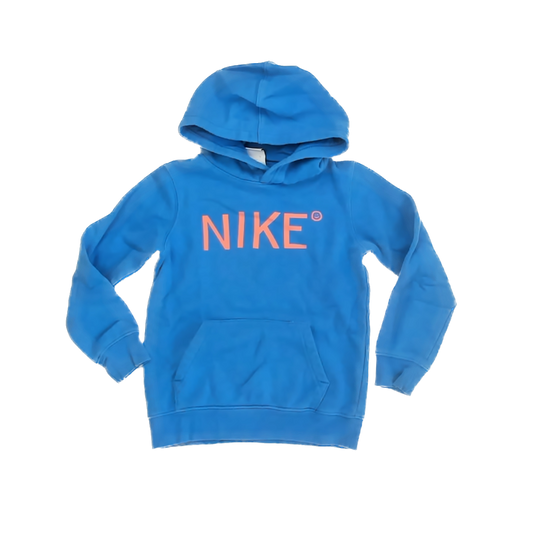 Nike Boys Blue Hoodie Size: 6 Years Blue