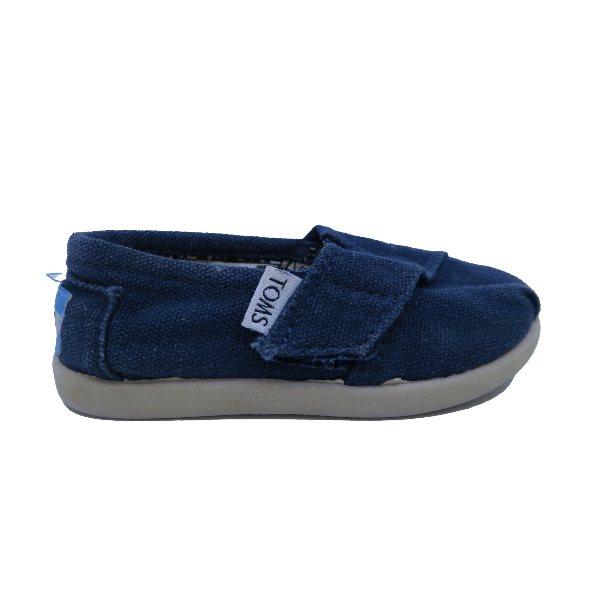 Toms Boys Blue Shoes Size: 5T Blue