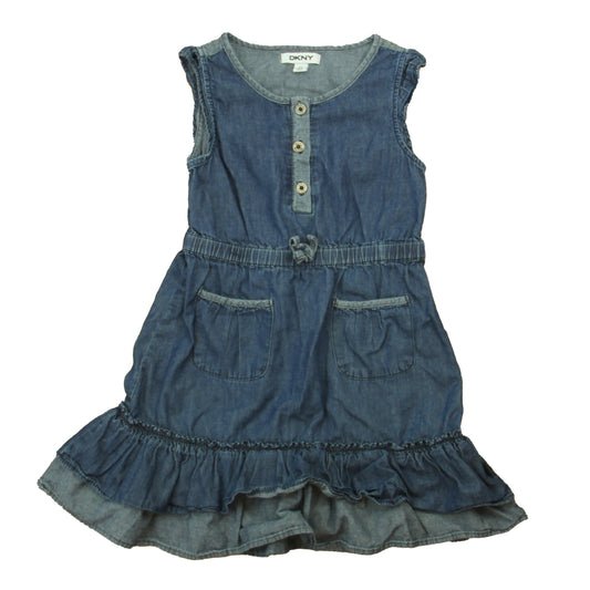 DKNY Girls Blue Jumper Size: 4T Blue