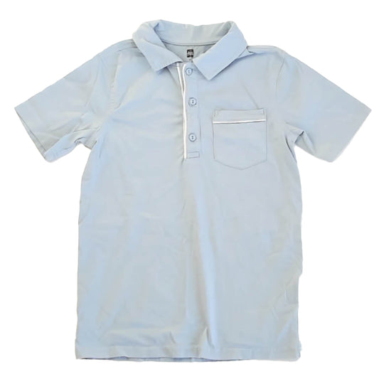 Tea Collection Boys Blue Polo Shirt Size: 12 Years Blue