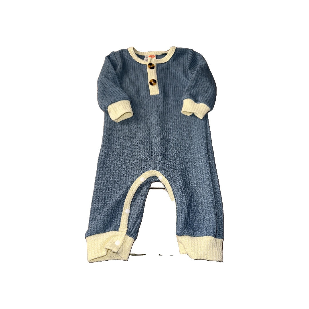 Mama Siesta Boys Blue Long Sleeve Outfit Size: 0-6 months Blue