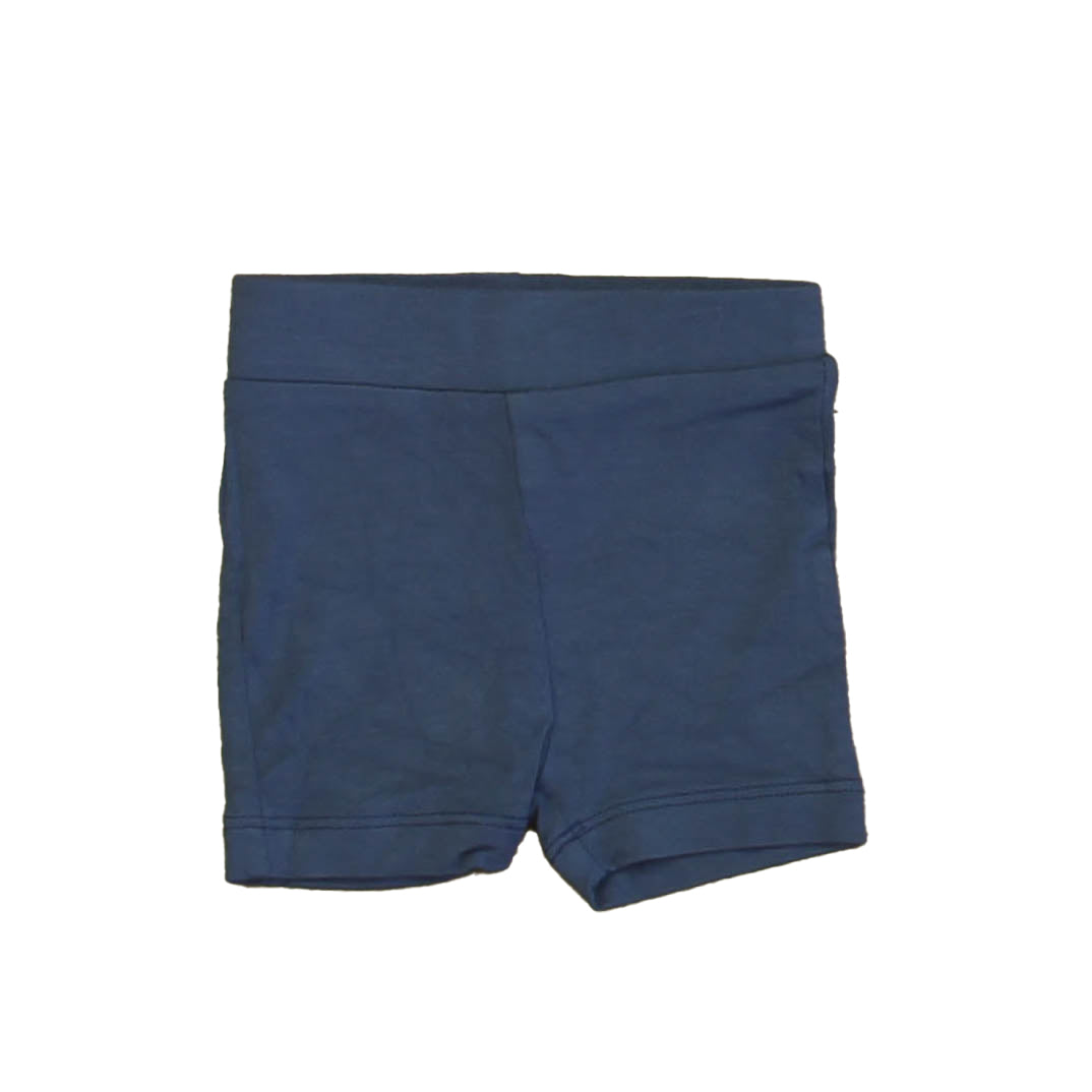 Pre-owned - Good: Kate Quinn Organics Boys Blue Shorts size: 3-6 Months