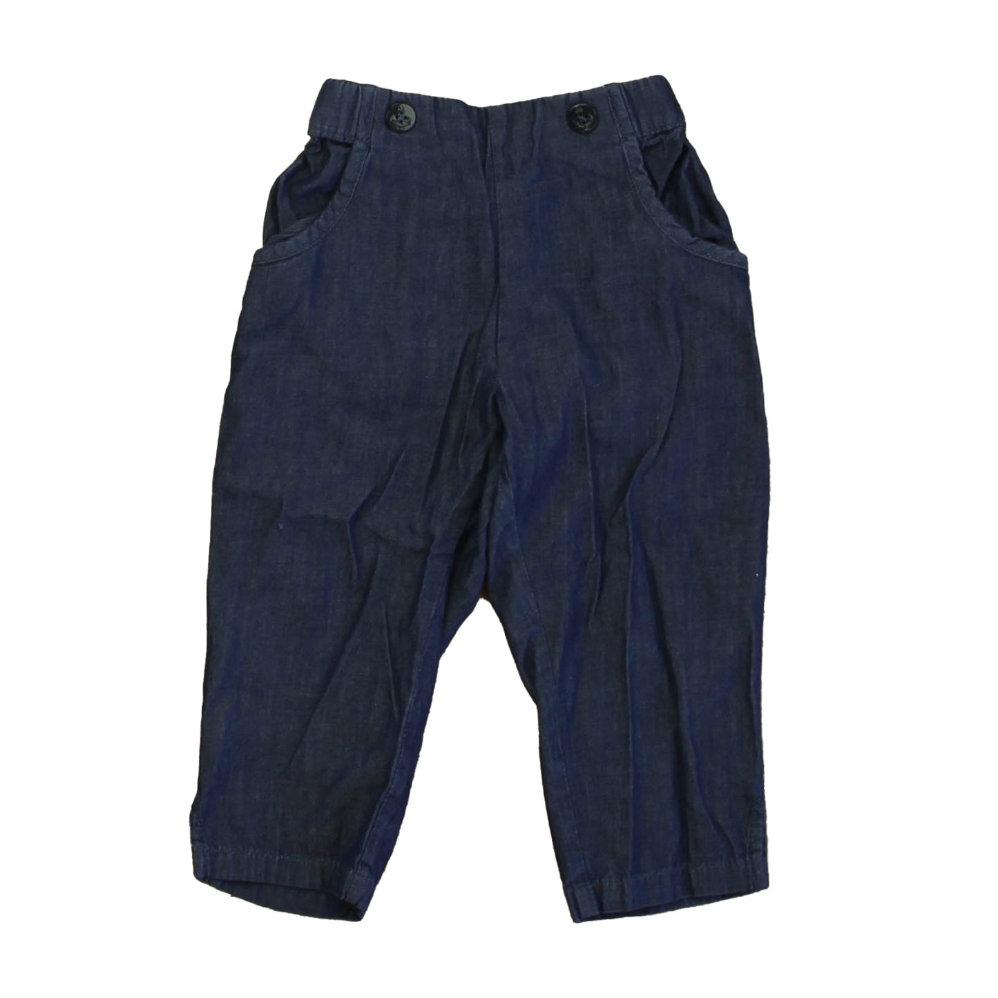 Pre-owned - Good: Jacadi Girls Blue Pants size: 18 Months