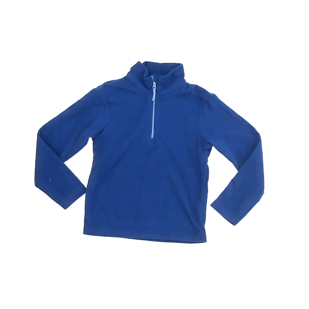 Mountain Warehouse Unisex Blue Fleece Size: 5-6 Years Blue
