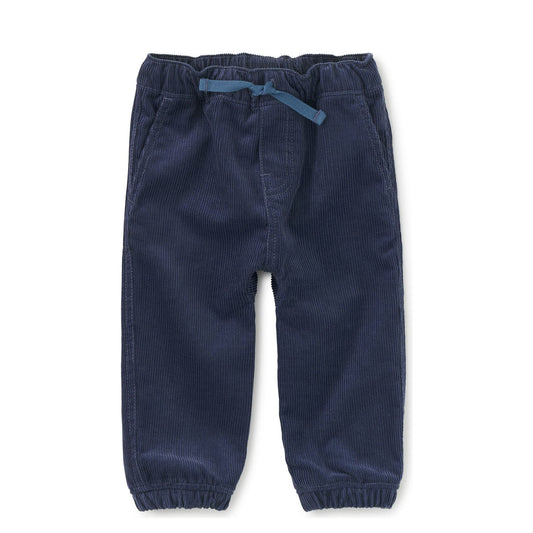 Tea Collection Boys Blue Corduroy Pants Size: 6-9 Months Blue