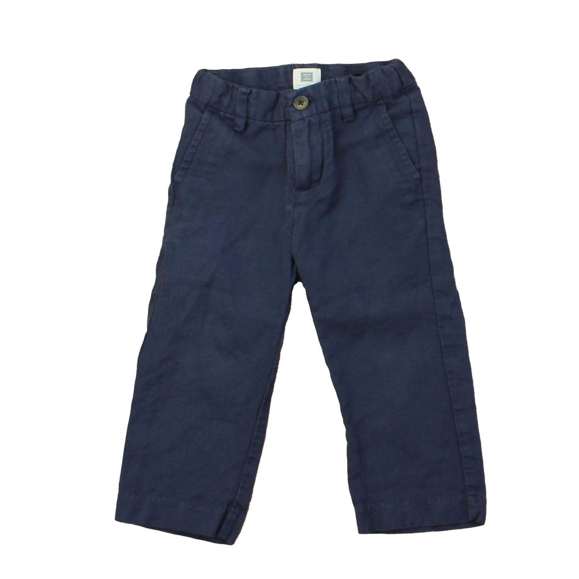 Janie and Jack Boys Blue Pants Size: 18-24 Months Blue