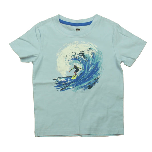 Tea Collection Boys Blue T-Shirt Size: 4T Blue
