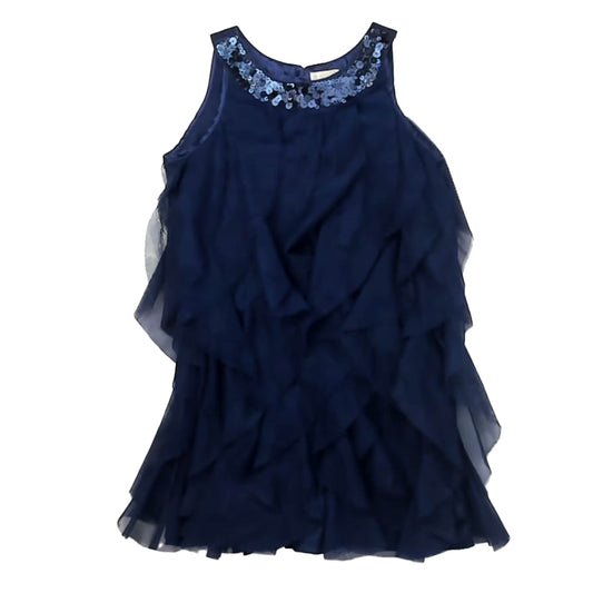 The Children's Place Girls Blue Dress Size: 6 Years Blue