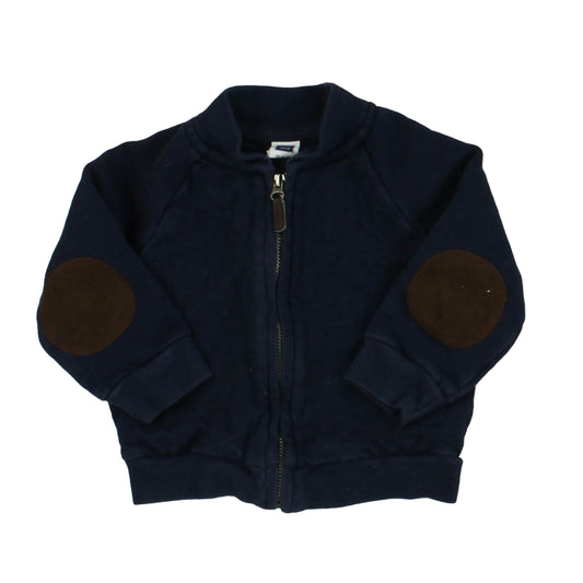 Janie and Jack Boys Blue Cardigan Size: 12-18 Months Blue