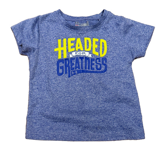 Under Armour Girls Blue Athletic Top Size: 2T Blue
