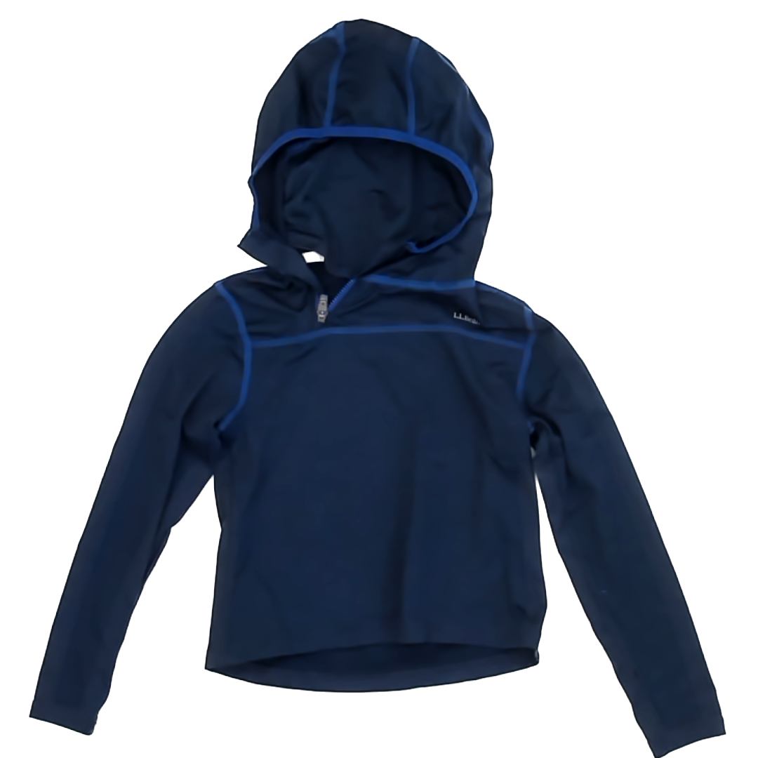 L.L. Bean Boys Blue Hoodie Size: 4T Blue