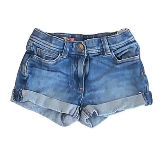 Crewcuts Girls Blue Jean Shorts Size: 5T Blue