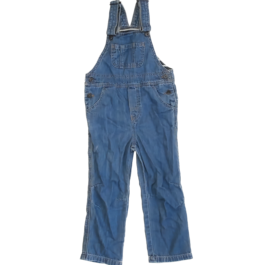Polarn O Pyret Unisex Blue Overalls Size: 3-4T Blue