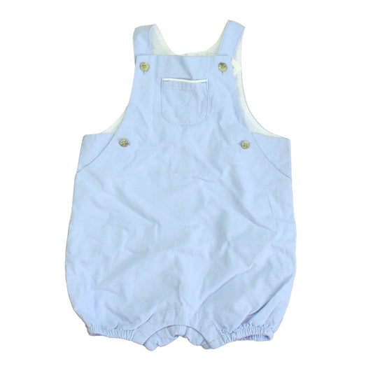Janie and Jack Boys Blue Romper Size: 18-24 Months