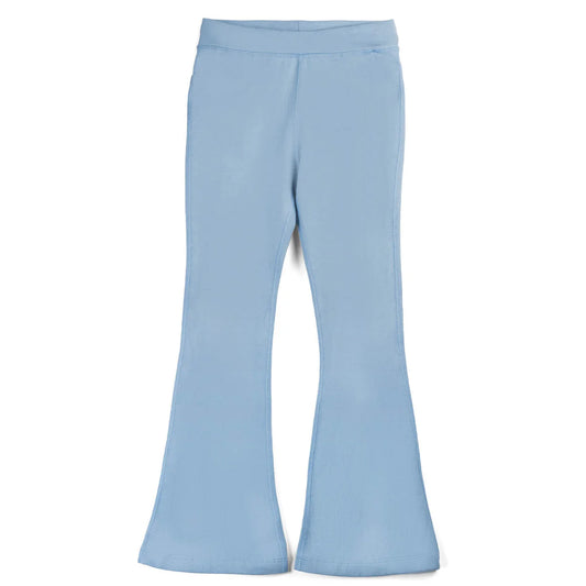Mightly Girls Blue Leggings Size: 6-14 Years Blue