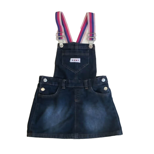 DKNY Girls Blue Jumper Size: 6 Years Blue