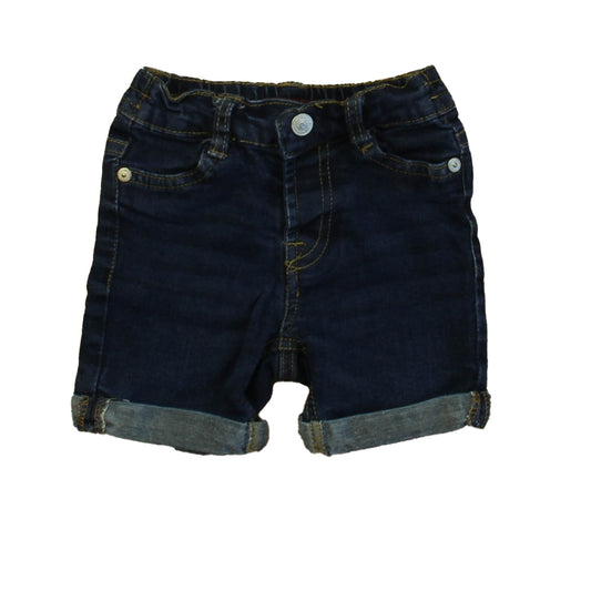 7 for all Mankind Boys Blue Jean Shorts Size: 12 Months