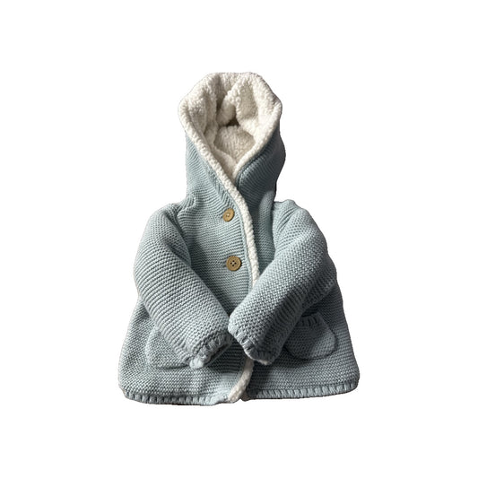 Carters Unisex Blue Jacket Size: 3 months Blue