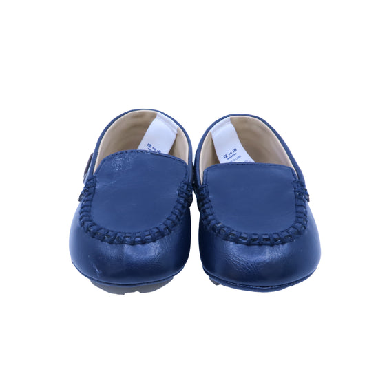 Janie and Jack Boys Blue Booties Size: 12-18 Months Blue