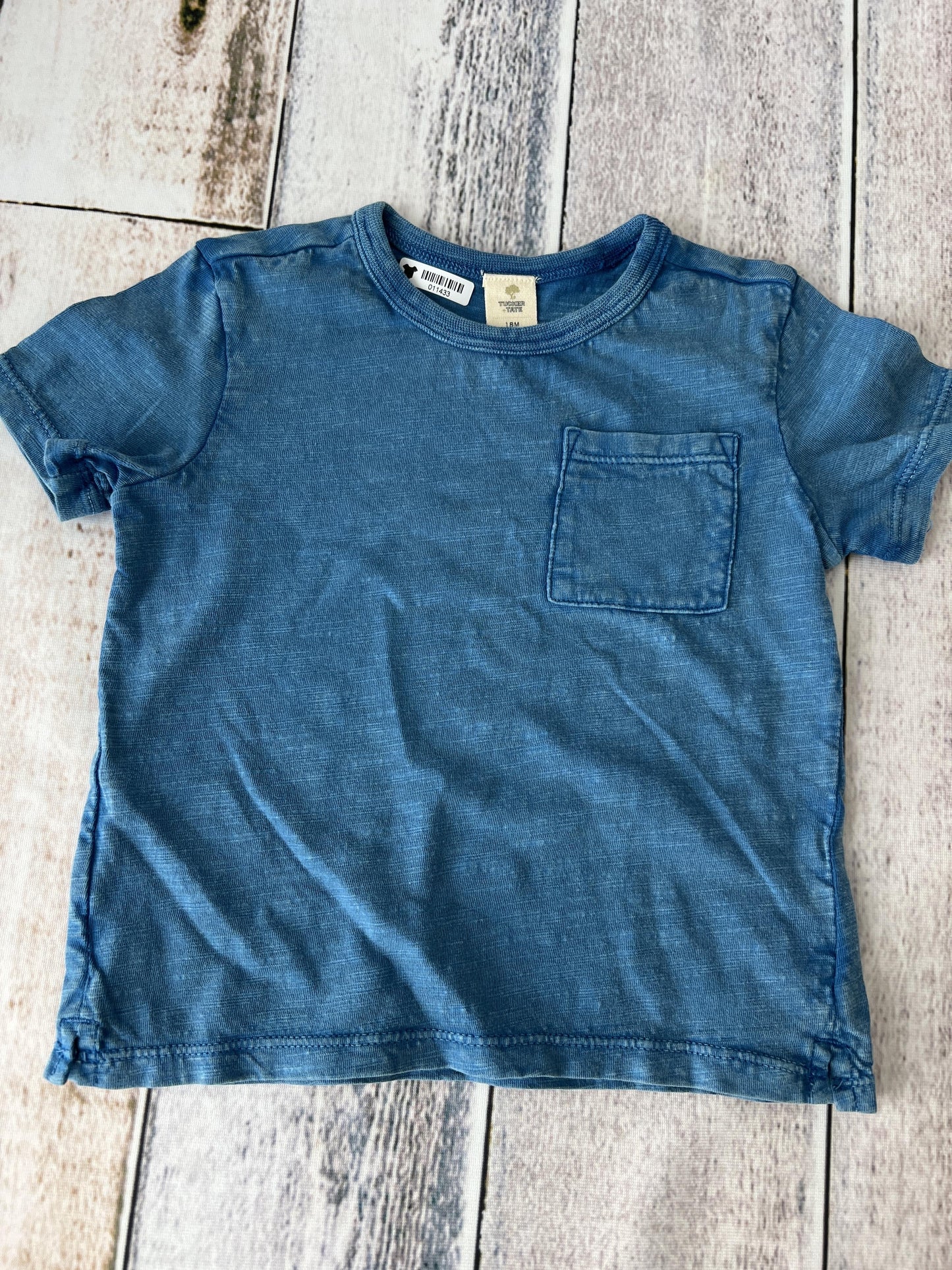 Tucker + Tate Boys Blue T-Shirt Size: 18 months Blue
