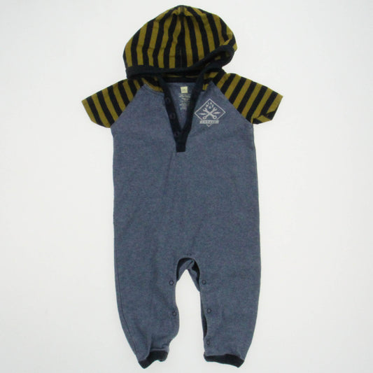 Tea Boys Blue Romper Size: 3-6 Months Blue