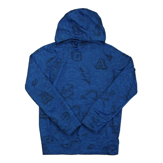 Rockets Of Awesome Boys Blue Hoodie Size: 10 Years