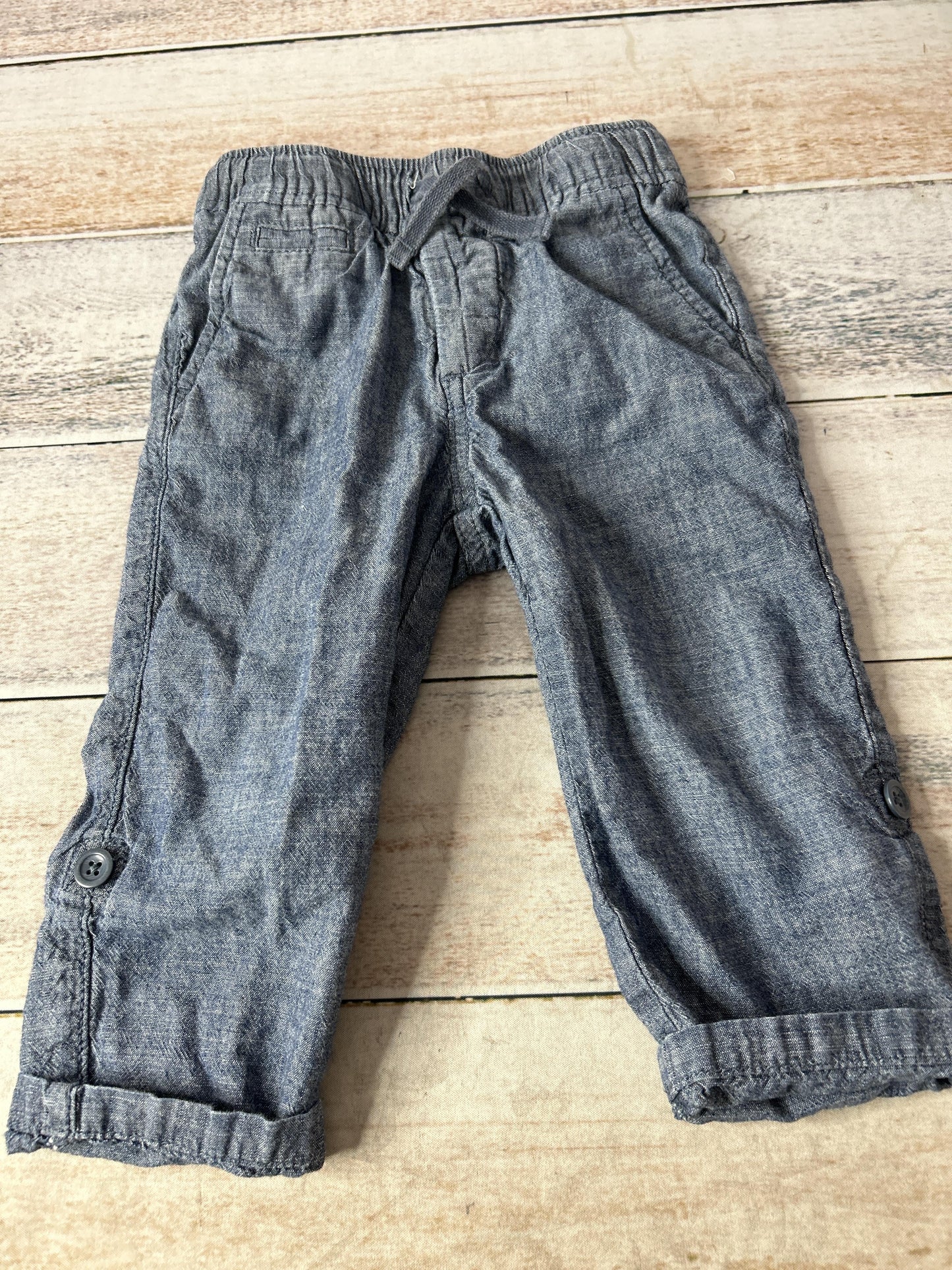 Unisex Blue Pants Size: 3T Blue