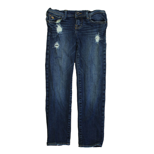 Abercrombie Girls Blue Jeans Size: 12 Years