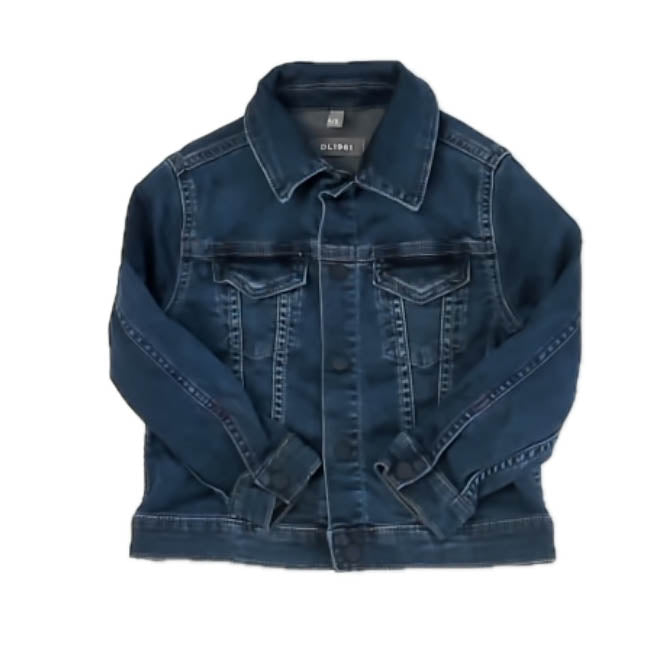 DL 1961 Girls Blue Jacket Size: 4-5T Blue