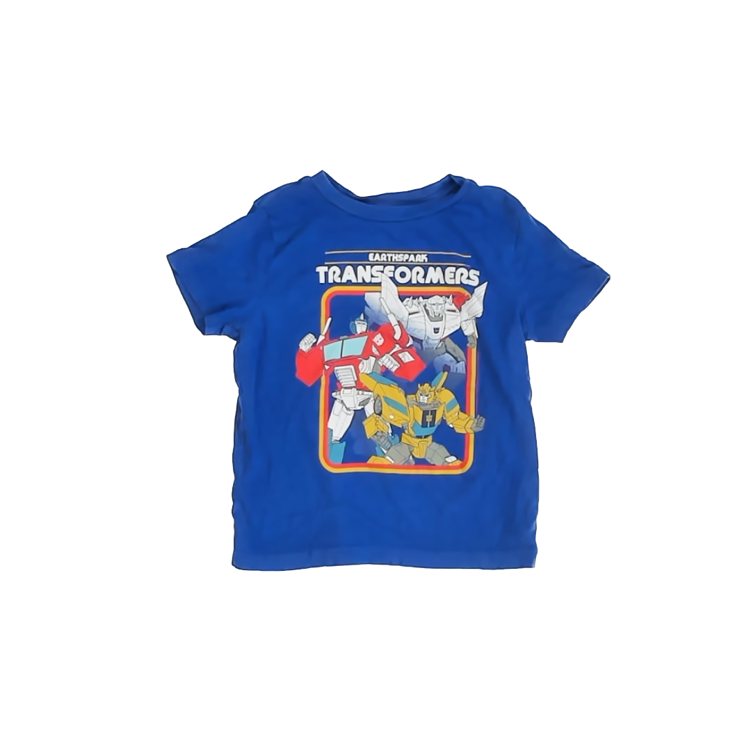 Old Navy Boys Blue T-Shirt Size: XS (5) Blue