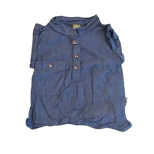Nui Girls Blue Blouse Size: 4T Blue