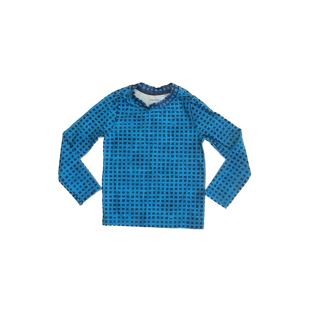 summersalt Unisex Blue Rashguard Size: 4T Blue