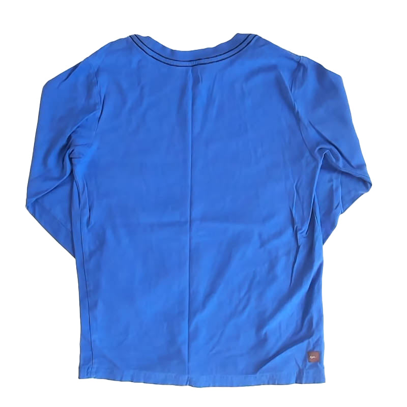 Tea Collection Boys Blue Long Sleeve T-Shirt Size: 8 Years Blue