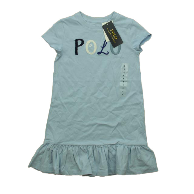 Ralph Lauren Girls Blue Dress Size: 5T