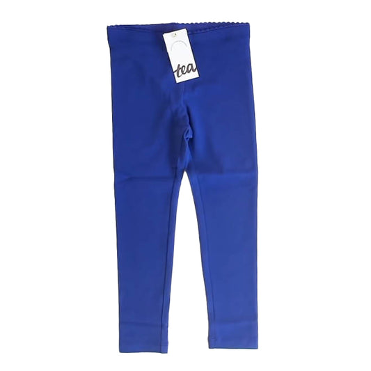 Tea Collection Girls Blue Leggings Size: 14 Years Blue