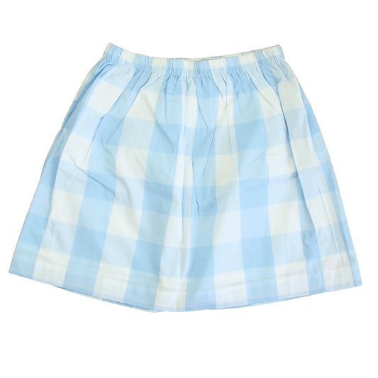 Classic Prep Girls Bluebell Check Skirt Size: 6-14 Years