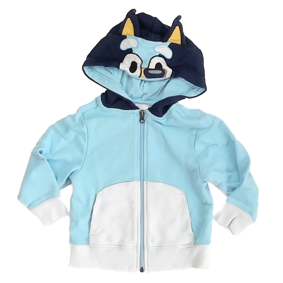 Hanna Andersson Unisex Bluey Hoodie Size: 3T Bluey