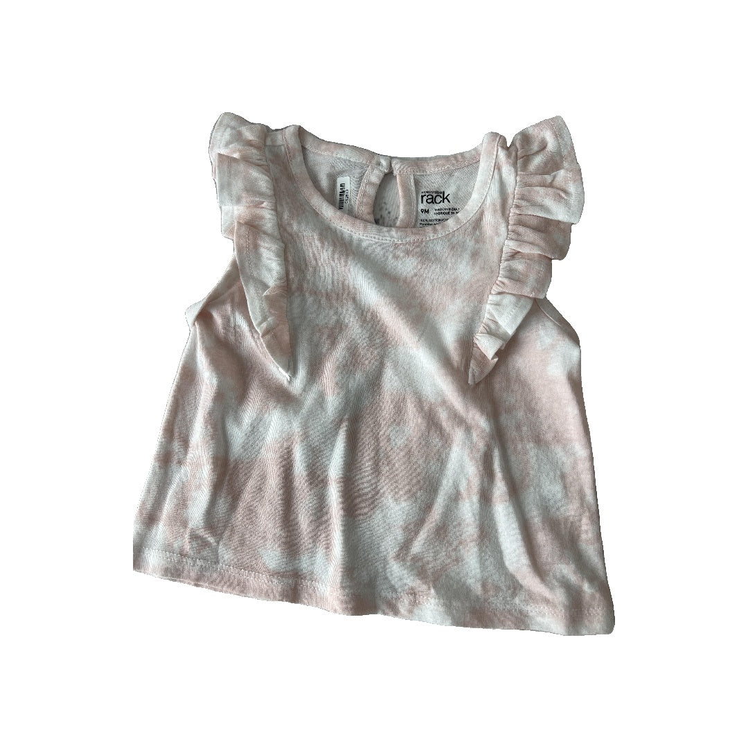 Nordstrom Girls Blush | Tie Dye Tank Top Size: 9 months Blush | Tie Dye