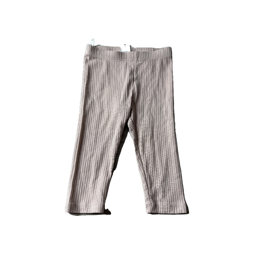 H&M Girls Blush Pants Size: 6-9 months Blush
