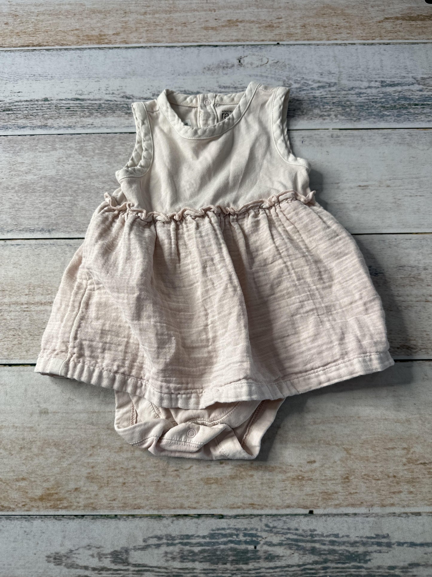 Nordstrom Girls Blush Romper Size: 9 months Blush