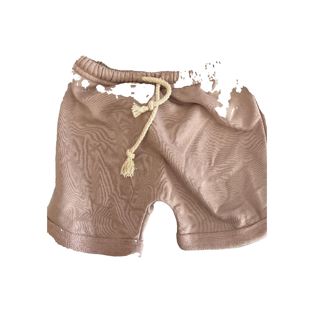 Orcas Lucille Unisex Blush Shorts Size: 3T Blush