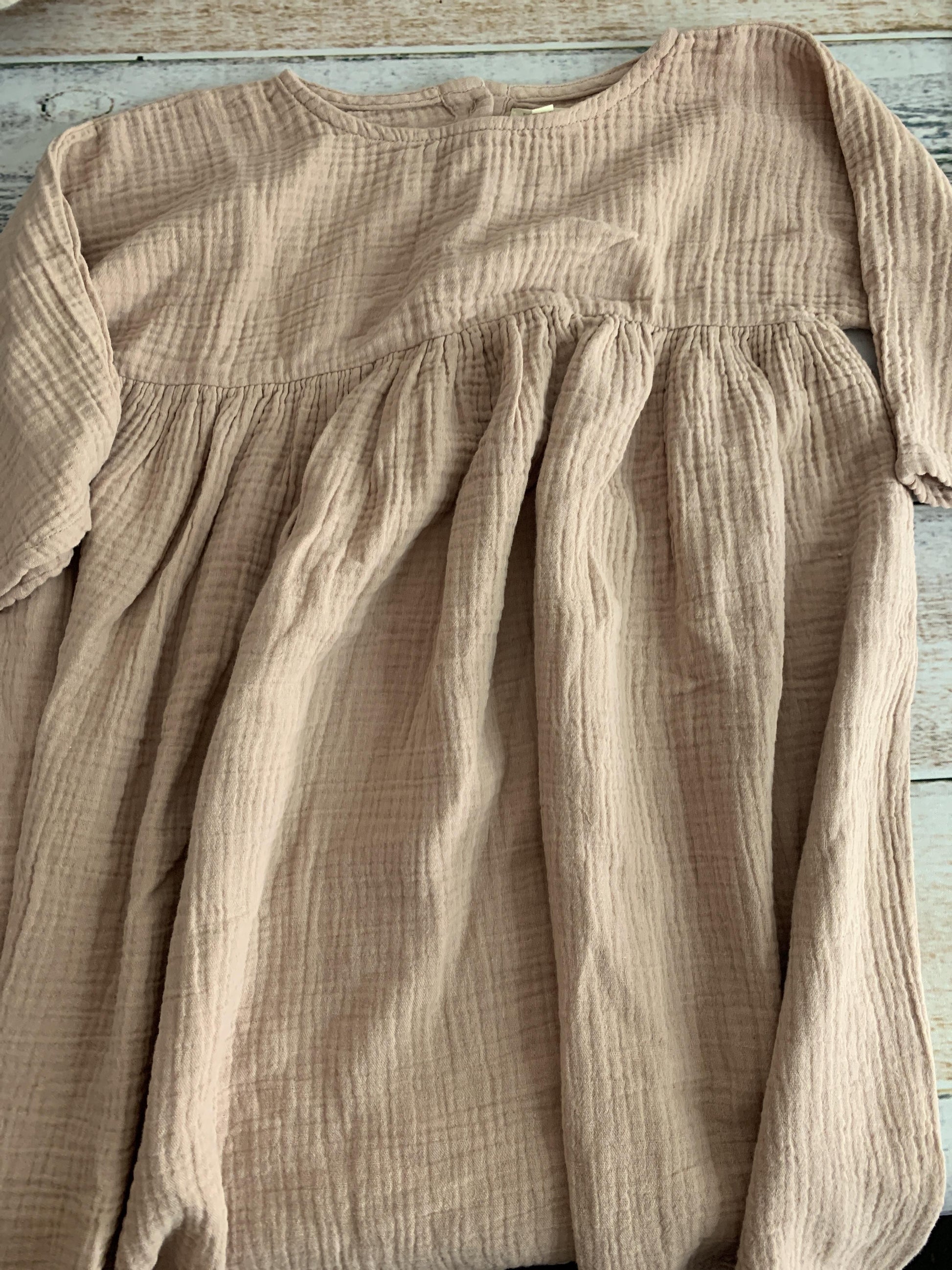The Simple Folk Girls Blush Dress Size: 4T Blush
